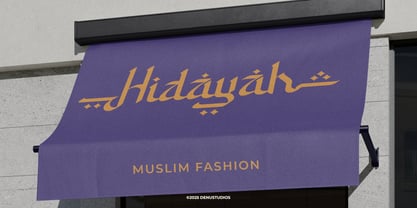 Barqah Font Poster 8