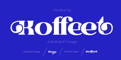 Koffeet Font Poster 1