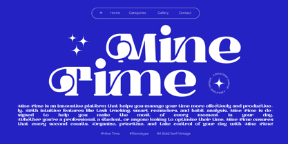 Koffeet Font Poster 3