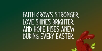 Easter Brings Hope Font Poster 4