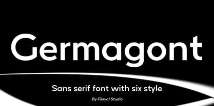 Germagont Font Poster 1