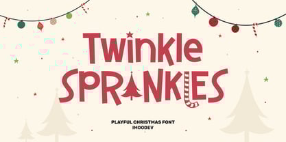 Twinkle Sprinkles Font Poster 1