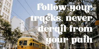 Trade Signal Font Poster 3