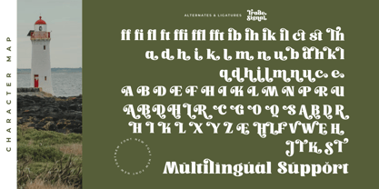 Trade Signal Font Poster 15