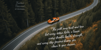 Kindred Rosewood Font Poster 6