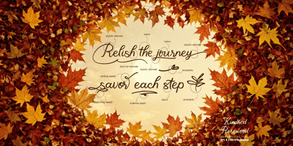 Kindred Rosewood Font Poster 2