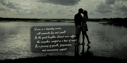 Kindred Rosewood Font Poster 9