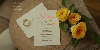 Kindred Rosewood Font Poster 11