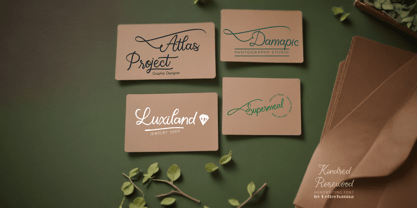 Kindred Rosewood Font Poster 7