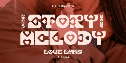 Love Land Font Poster 3
