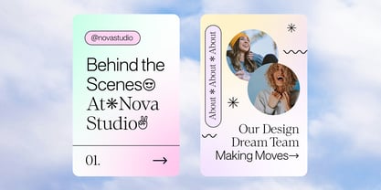 Neo Forma Font Poster 4