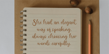 CF Elegantique Scrypta Font Poster 5