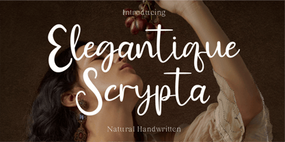 CF Elegantique Scrypta Font Poster 1
