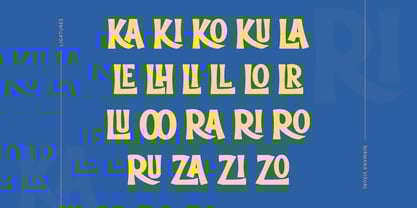 Sakula Bekari Retro Font Poster 8