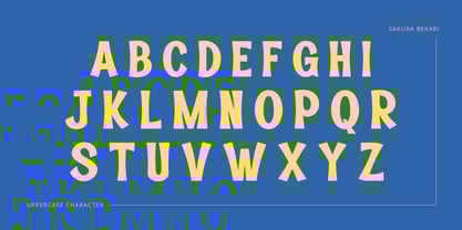 Sakula Bekari Retro Font Poster 3