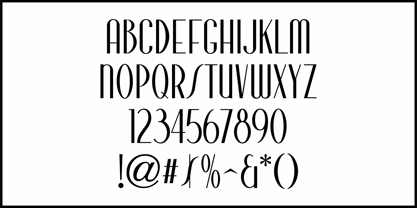 Hollywood Glamour JNL Font Poster 3