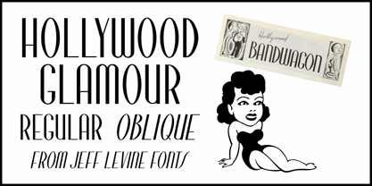 Hollywood Glamour JNL Font Poster 1
