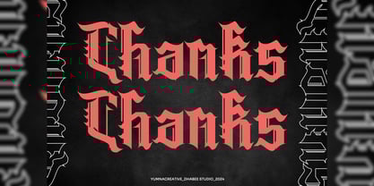 Griffends Font Poster 9