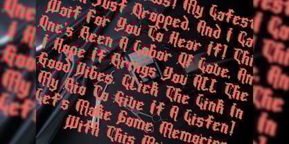 Griffends Font Poster 11