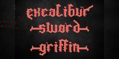 Griffends Font Poster 6