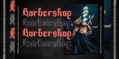 Griffends Font Poster 12