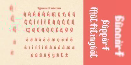 Griffends Font Poster 3