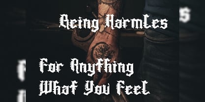 Griffends Font Poster 5