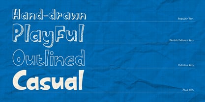 Spirit Muuda Sketch Font Poster 2