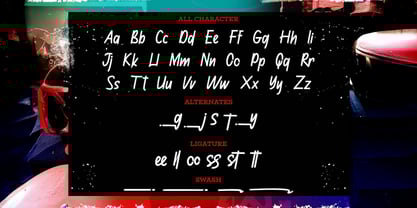 Janyss Brush Font Poster 6