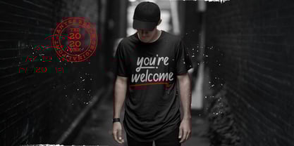 Janyss Brush Font Poster 5