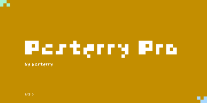 Pcsterry Pro Font Poster 1