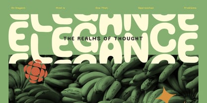 Bloppy Font Poster 4