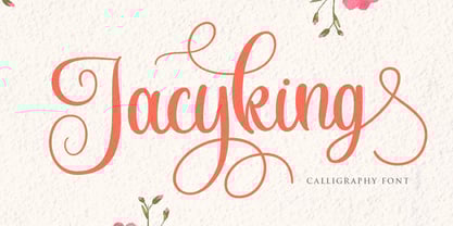 Jacyking Font Poster 1