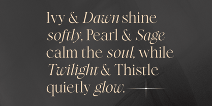 Perfect Harmony Font Poster 6