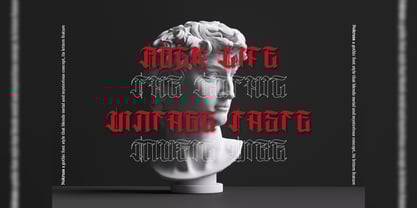 Nokrusa Font Poster 4