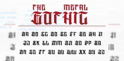 Nokrusa Font Poster 2