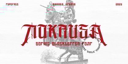 Nokrusa Font Poster 1