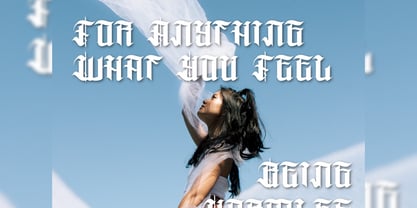 Nokrusa Font Poster 5