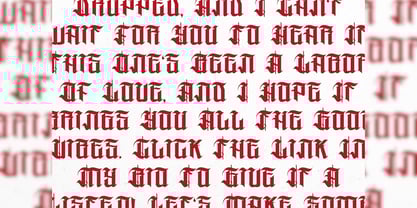 Nokrusa Font Poster 11