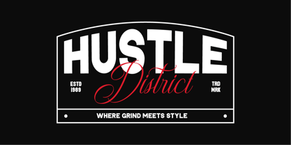 Urbantrio Rebelink Font Poster 3