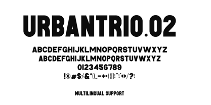 Urbantrio Rebelink Font Poster 9