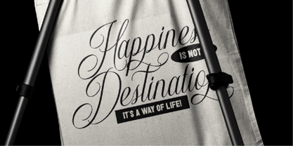 Urbantrio Rebelink Font Poster 6