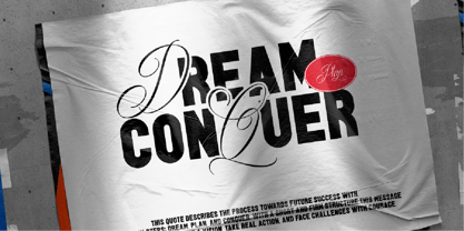 Urbantrio Rebelink Font Poster 5