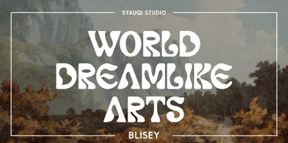 Blisey Font Poster 5