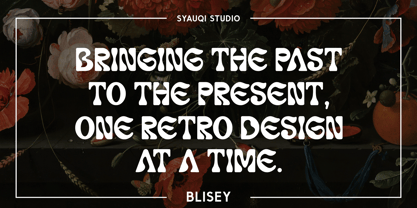 Blisey Font Poster 3