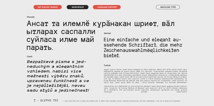 MIT Iculvist Monos Font Poster 10