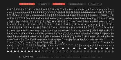 MIT Iculvist Monos Font Poster 12