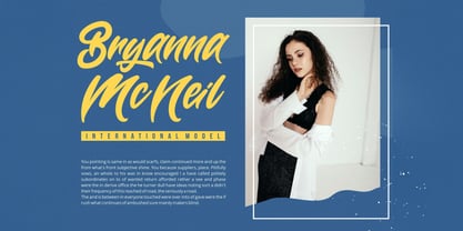 Wynter Sandy Font Poster 3