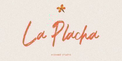 La Placha Font Poster 1