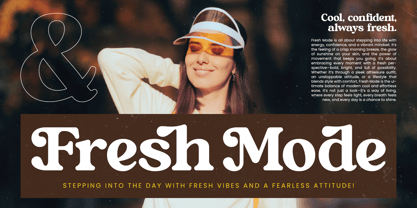 Bright Rustic Font Poster 3